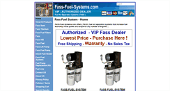 Desktop Screenshot of fass-fuel-systems.com